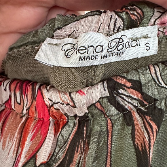 Elena Baldi Silk Blend Floral Sundress Italy Boho S - Picture 4 of 11